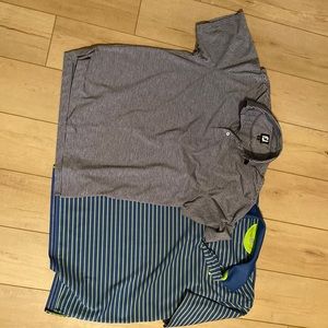 FJ Foot Joy Shirt and Under Armour shirt. Great condition!!